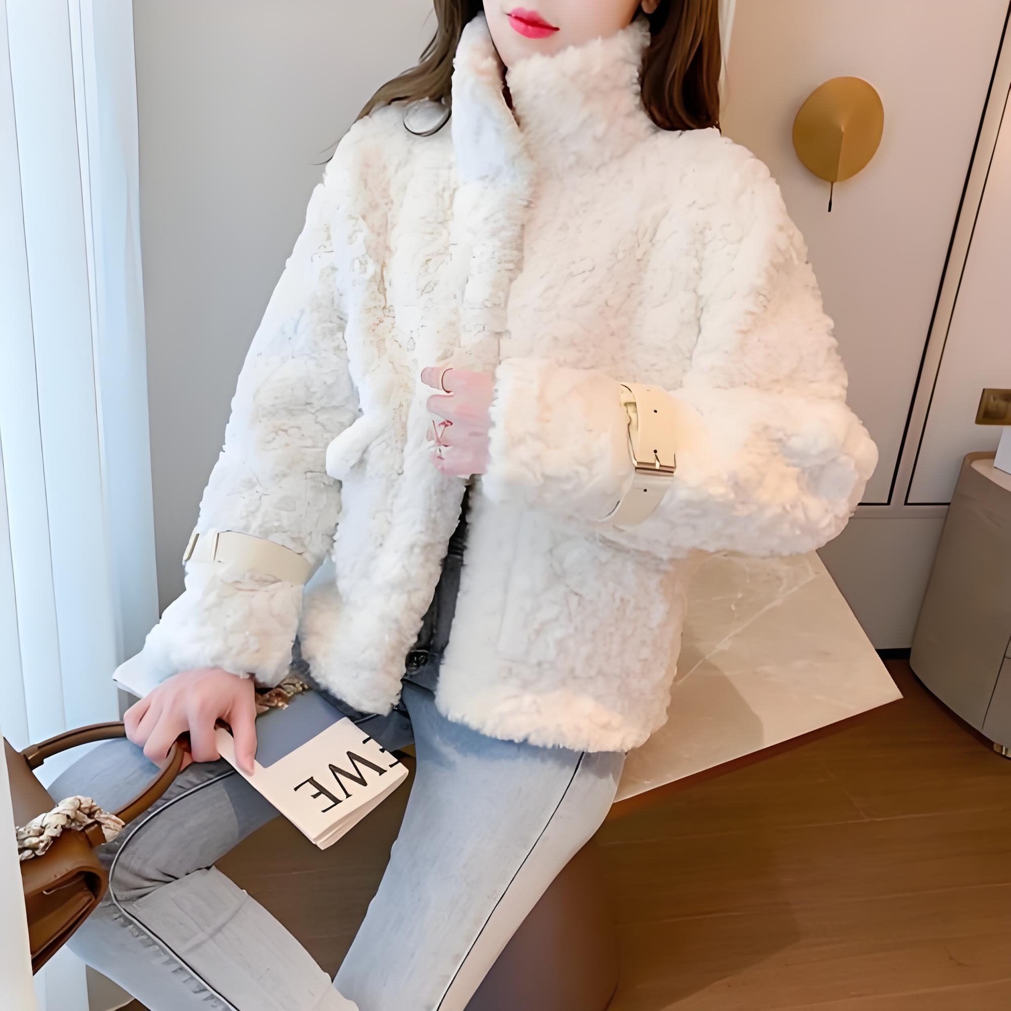 秋冬时尚女装气质小香风网红百搭宽松冬季韩版