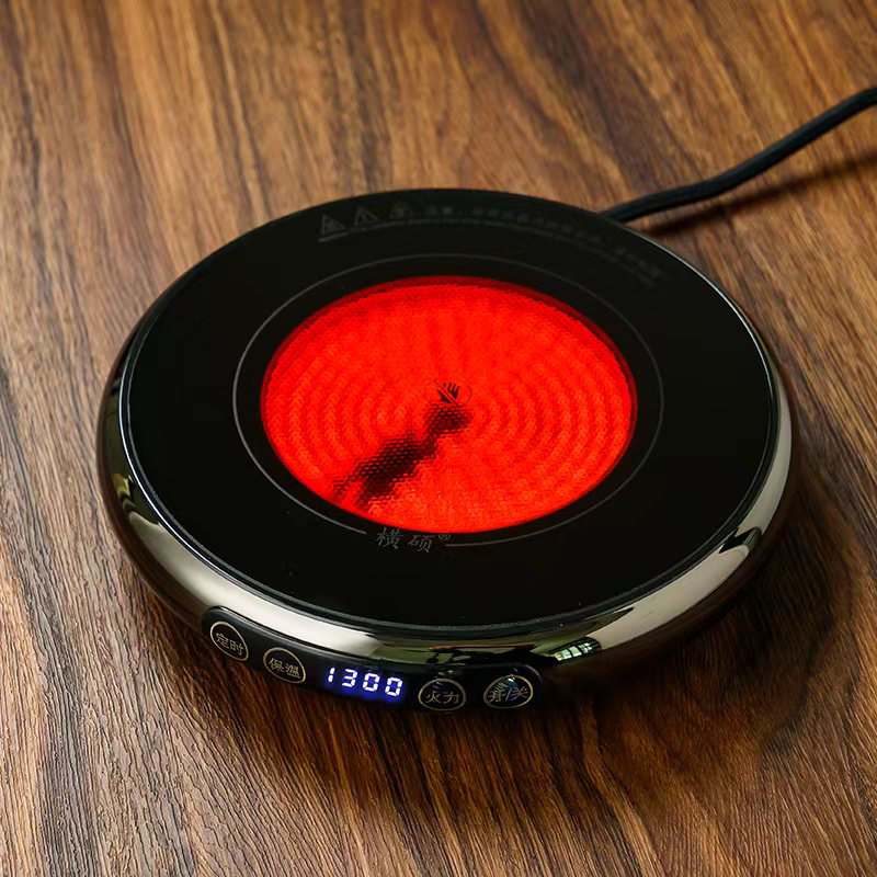 横硕1300瓦超薄合金电陶炉大功率煮茶器烧水器