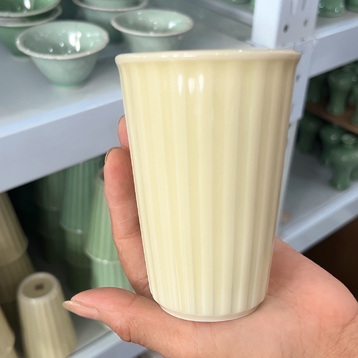 龙泉云间青瓷小米茶器