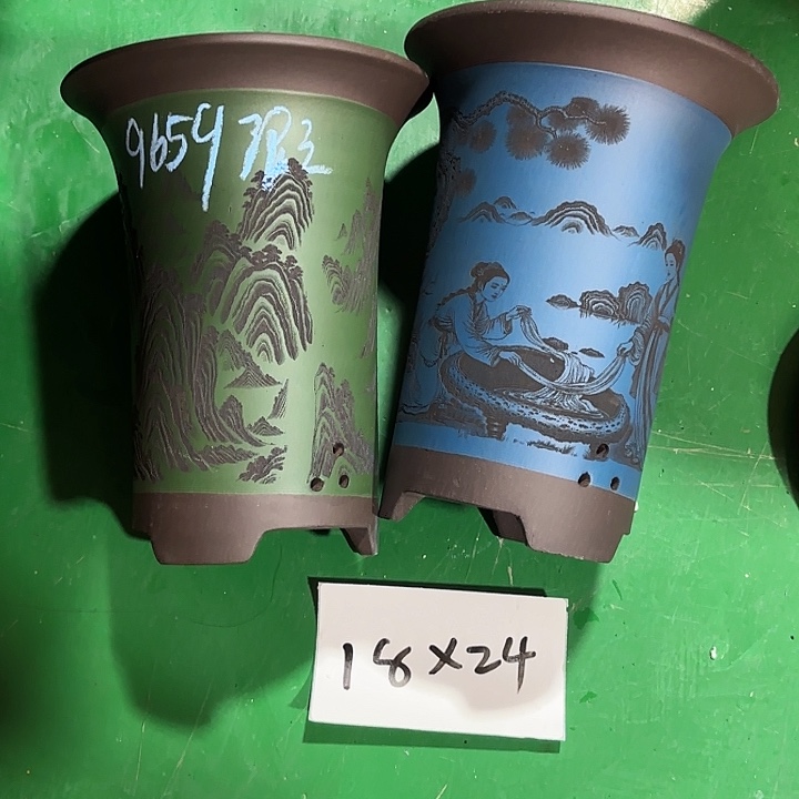 乐***园紫砂花盆微瑕中号