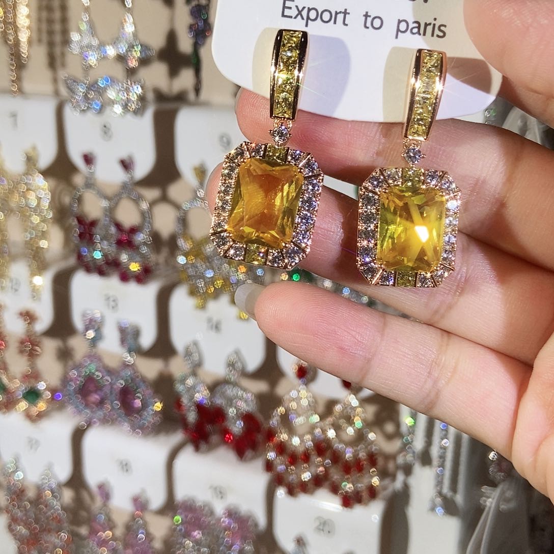 铜合金925银锆石