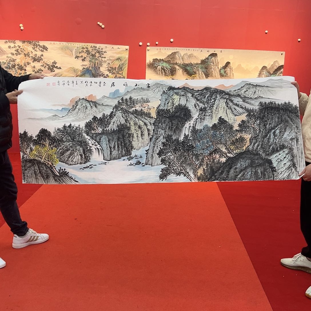 国画手绘作品欣赏作品