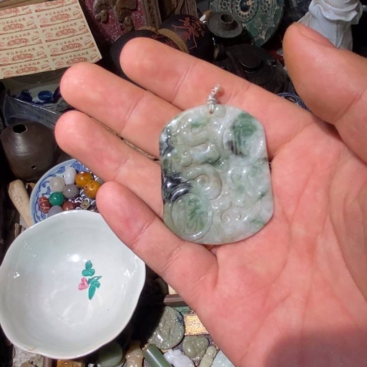 无***饰黄铜工艺品  把件微瑕