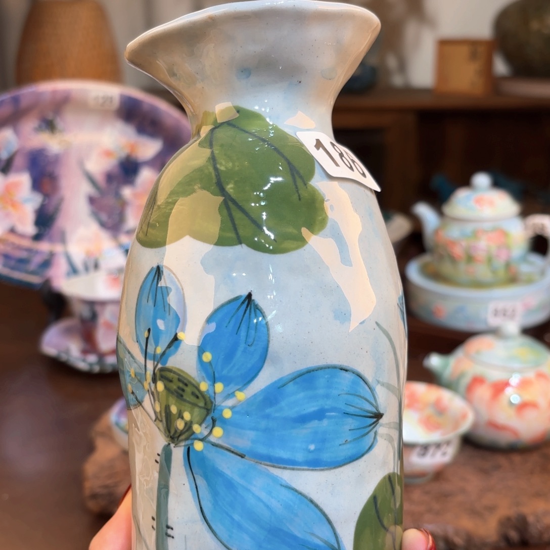 景德镇手绘高温釉下彩陶瓷茶具