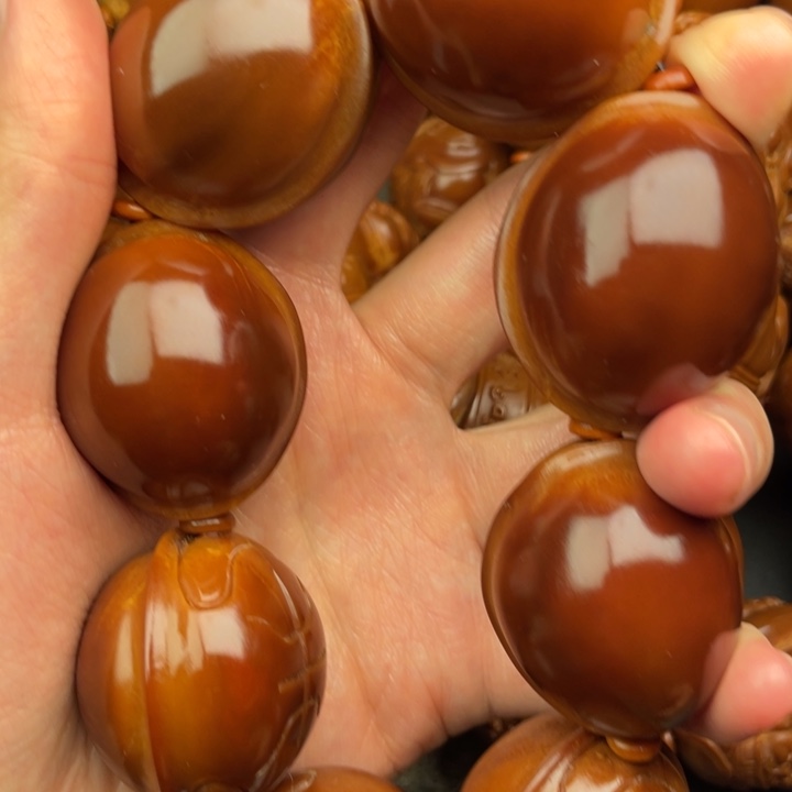 老***刀橄榄核吊坠橄榄核