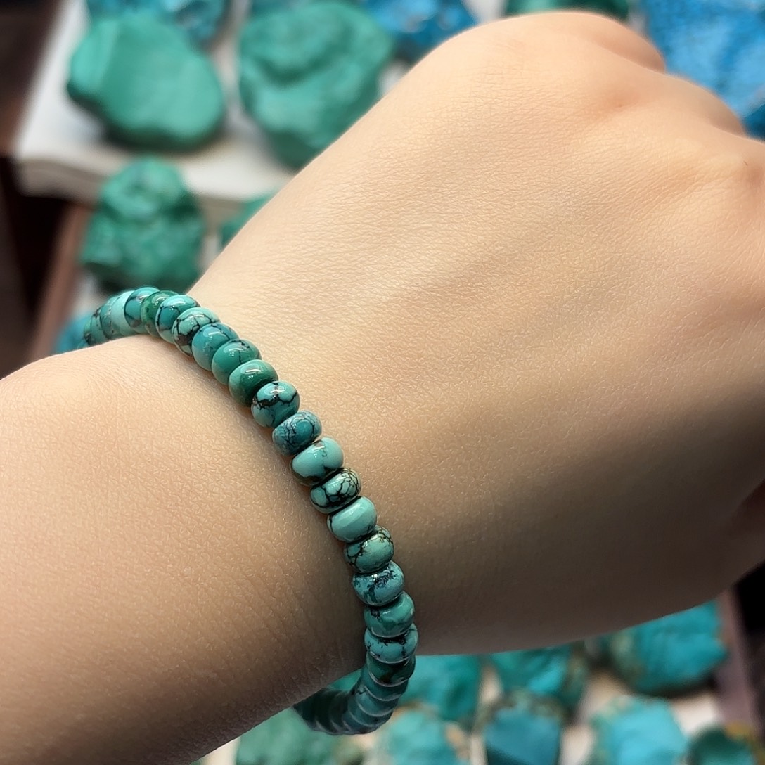 绿松石未镶嵌绿松石老型