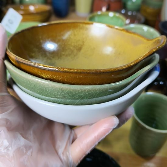 瓷片磁州窑五厂盘碗壶杯有瑕疵