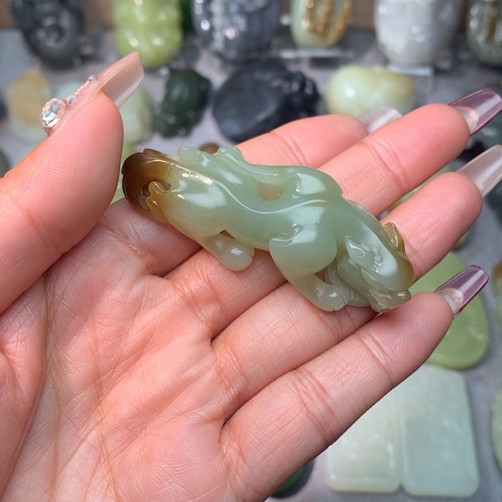 和田玉挂件未镶嵌