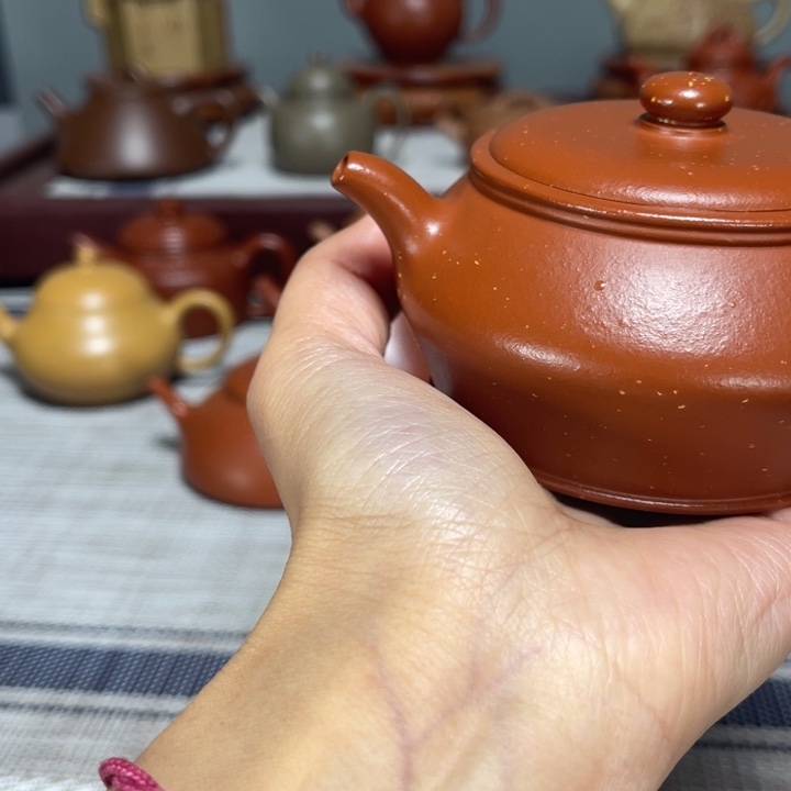 观***¥紫砂茶壶全手工曼殊165cc