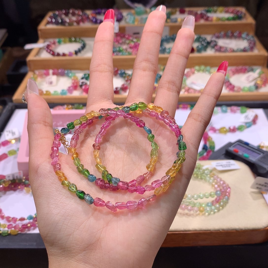 未镶嵌多样性发货其一碧玺
