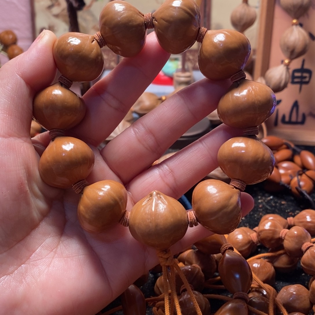 手串/手链橄榄核2.4四花抛光正圆