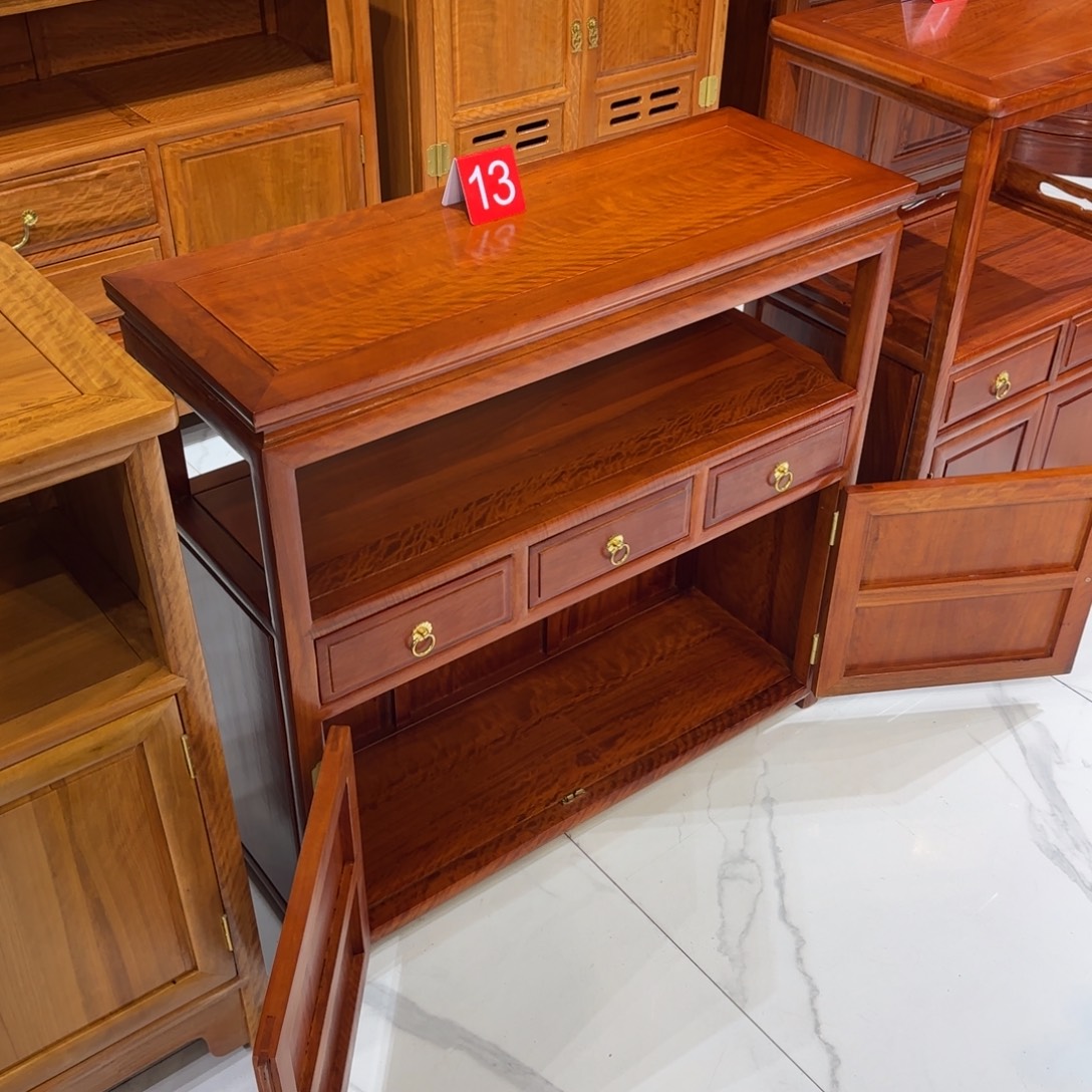 花梨木类成套家具越南花梨86乘32高82茶水柜