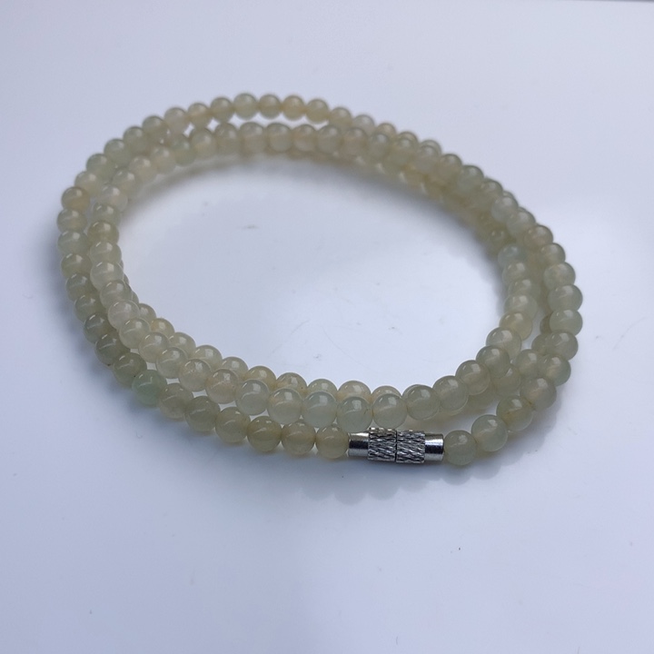 翡翠项链未镶嵌5mm！