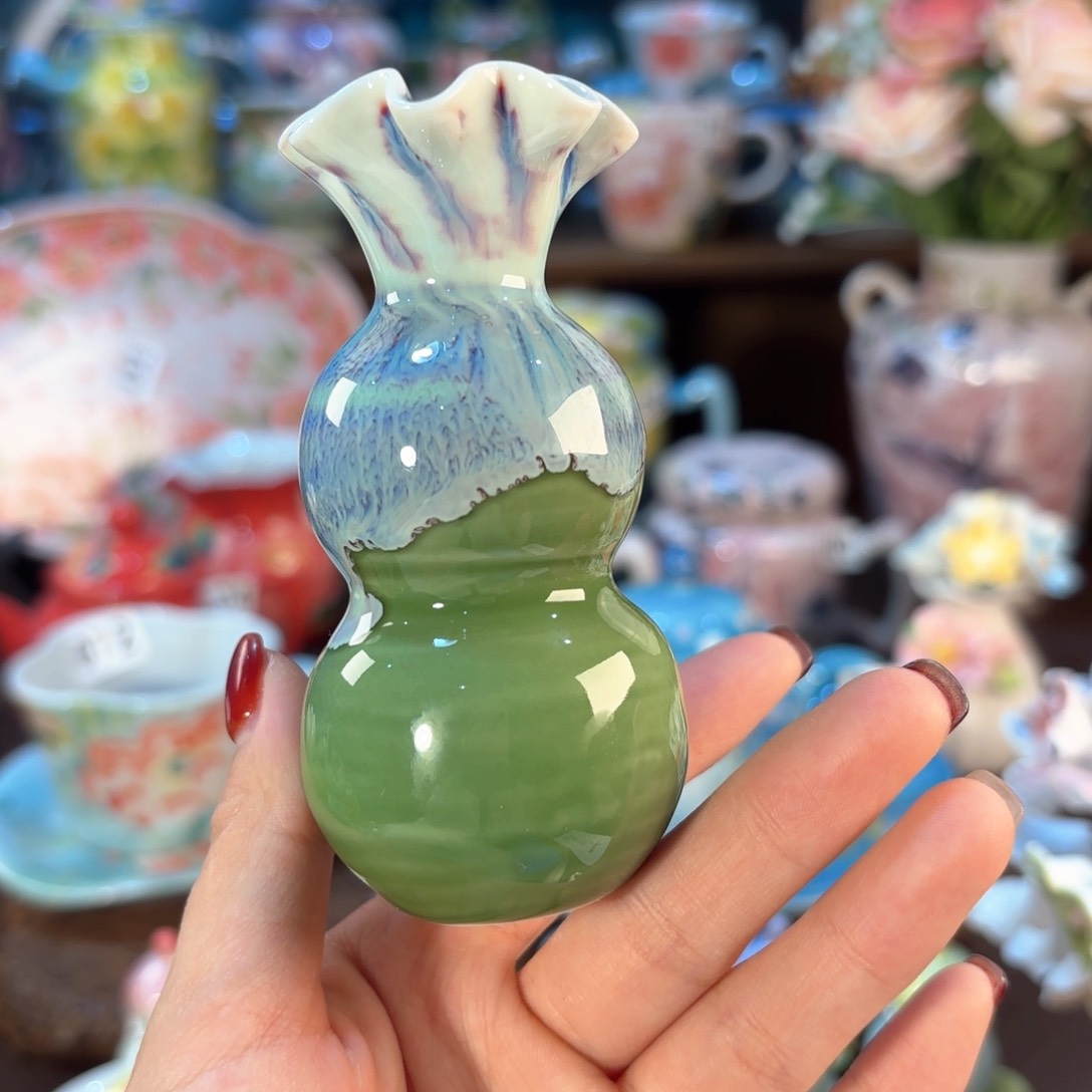 景德镇手绘高温釉下彩陶瓷茶具