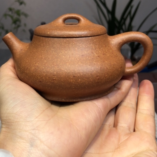 紫砂茶壶柱础壶半