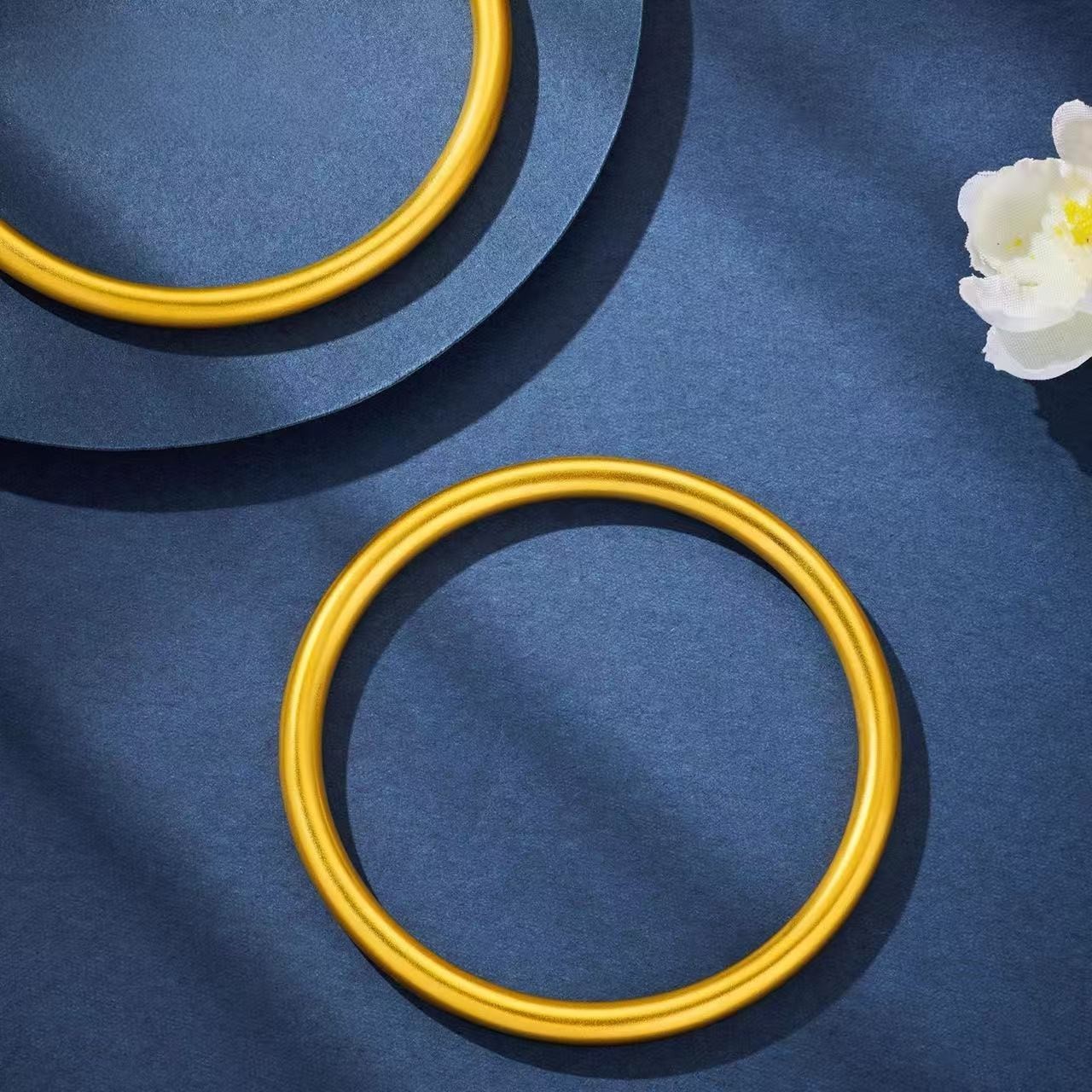 【梁老板】卡5素圈手镯（H854）