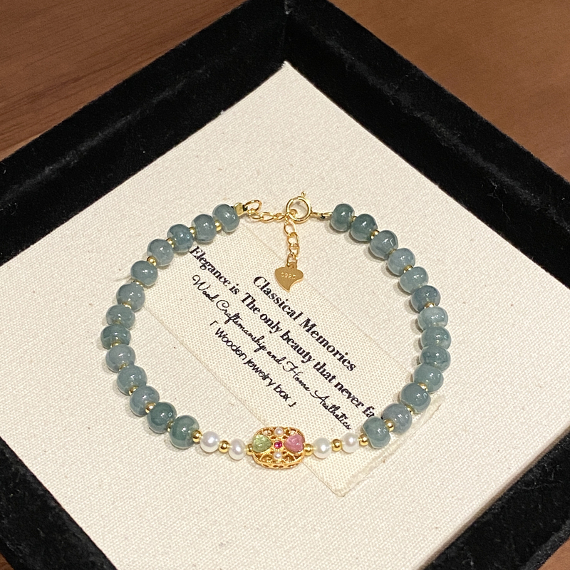 新中式百搭设计款清冷手链A2829