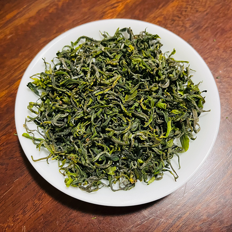 崂山绿茶2025新茶明前扣棚春茶清香豌豆香山东青岛袋装礼盒装