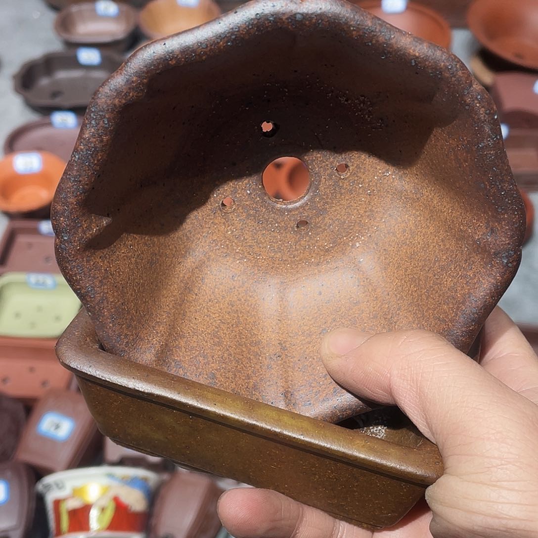 紫砂紫砂小盆2个组合