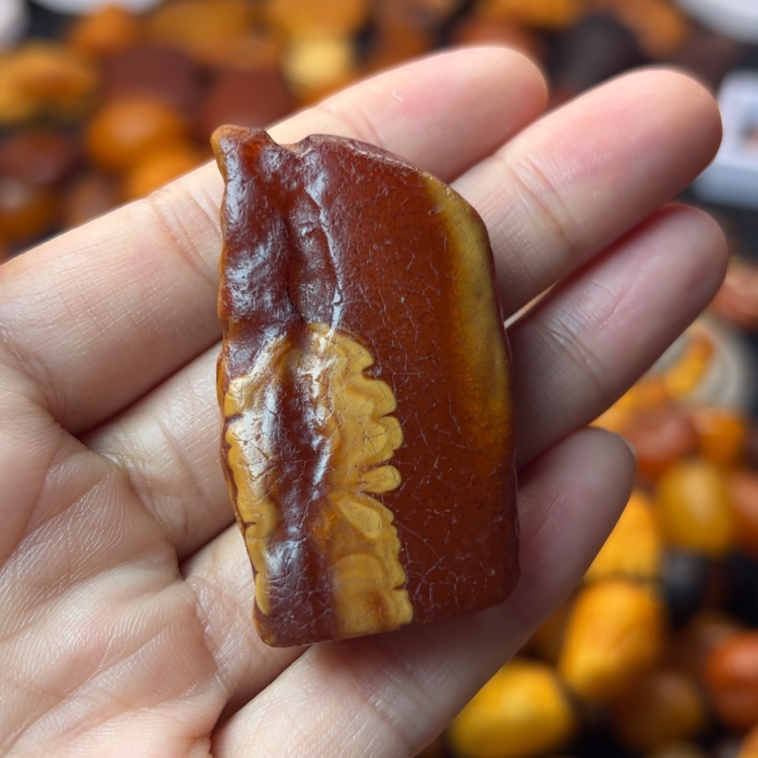 琥珀裸石未镶嵌天然蜜蜡