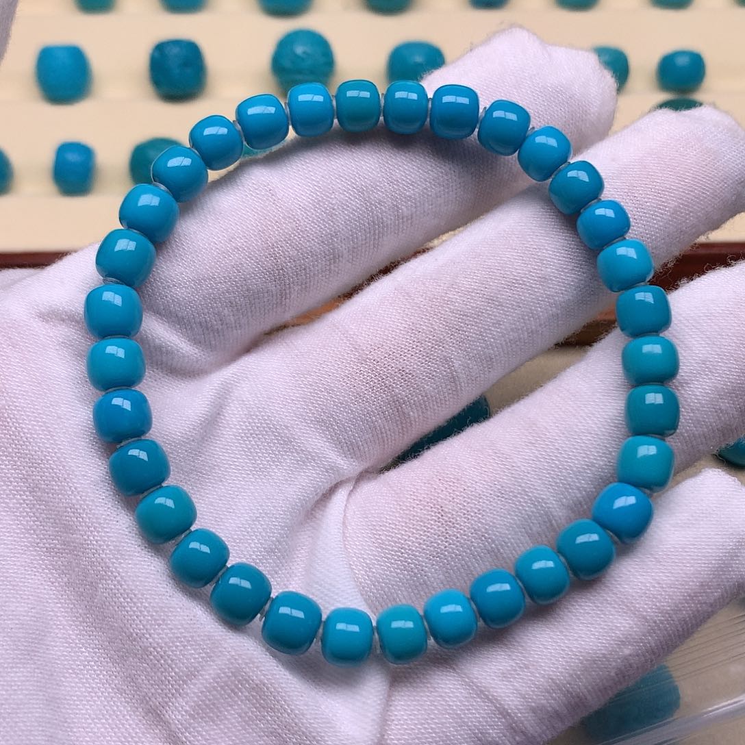 绿松石未镶嵌天然原矿绿松石老型6.1