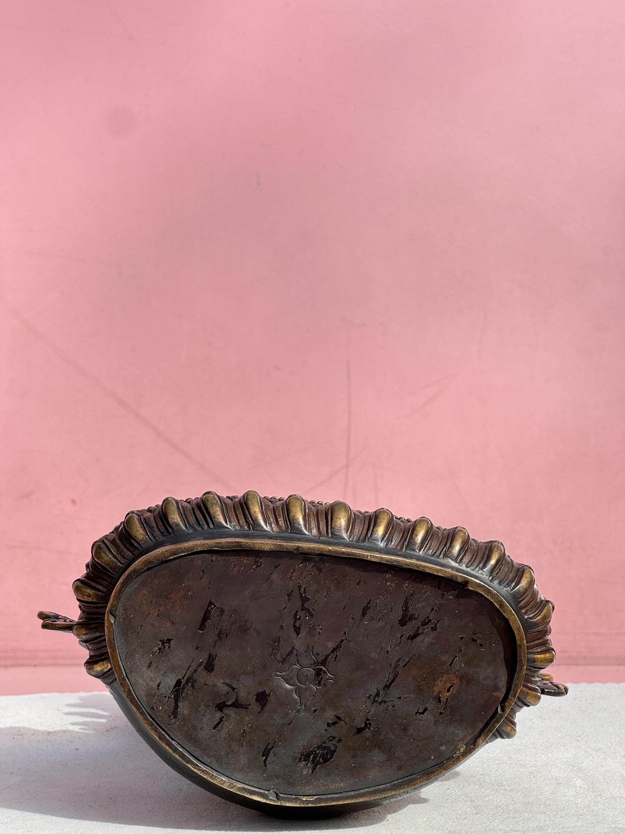 藏式紫铜半鎏金度母造像