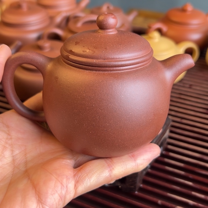紫砂茶案底槽清匏尊200cc
