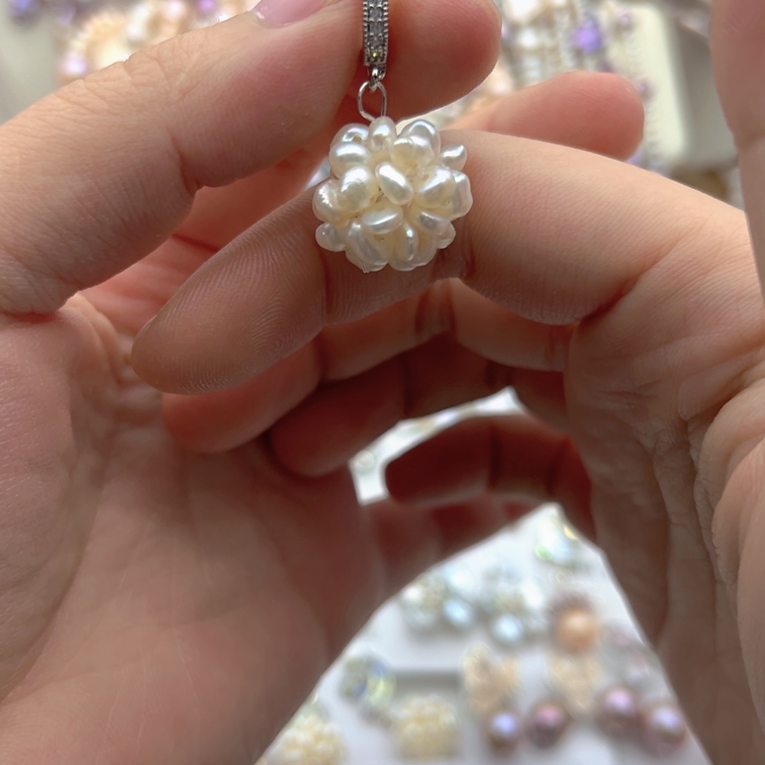 颈饰未镶嵌淡水珍珠