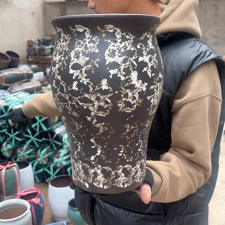 红陶侘寂风口径19高度30