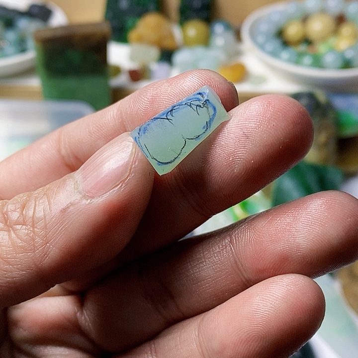 翡翠散珠天然翡翠A货