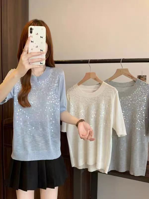 7702 春夏季新款女士休闲上衣 F177