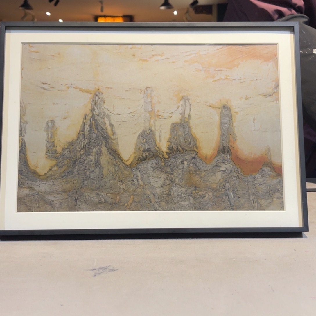 彩石40/29 三峡清江画面石