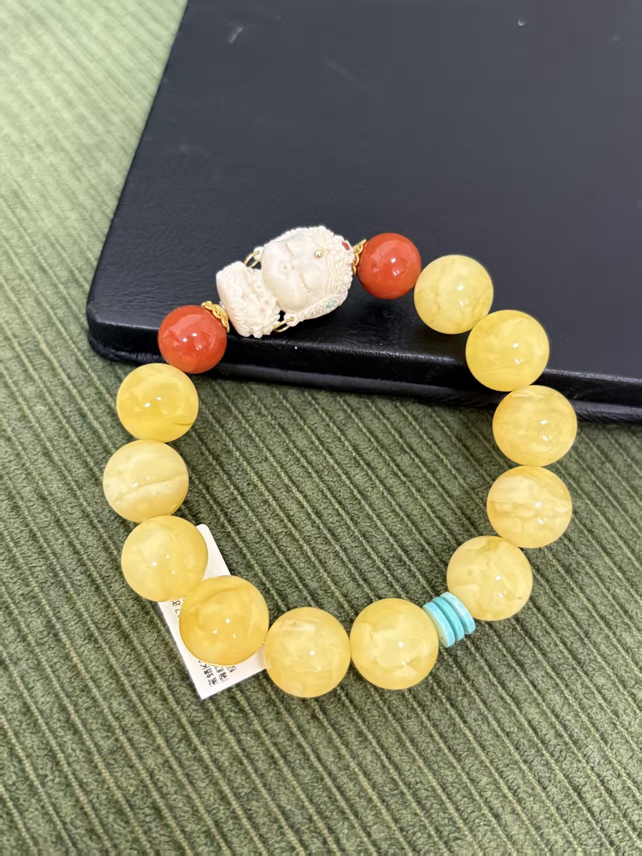 南红玛瑙手链单圈气质轻奢时尚国风