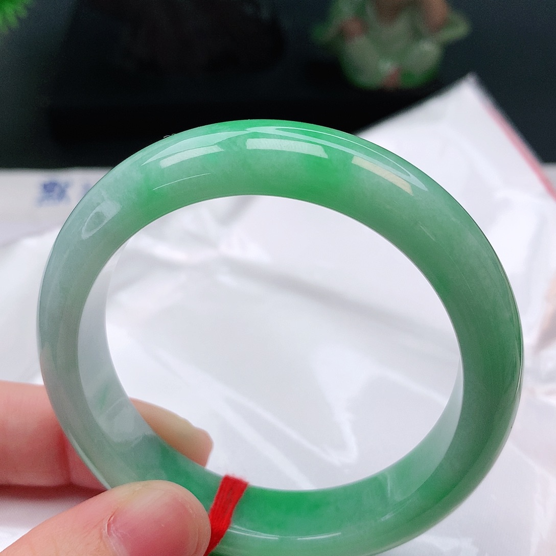 未镶嵌手镯翡翠50-52圈
