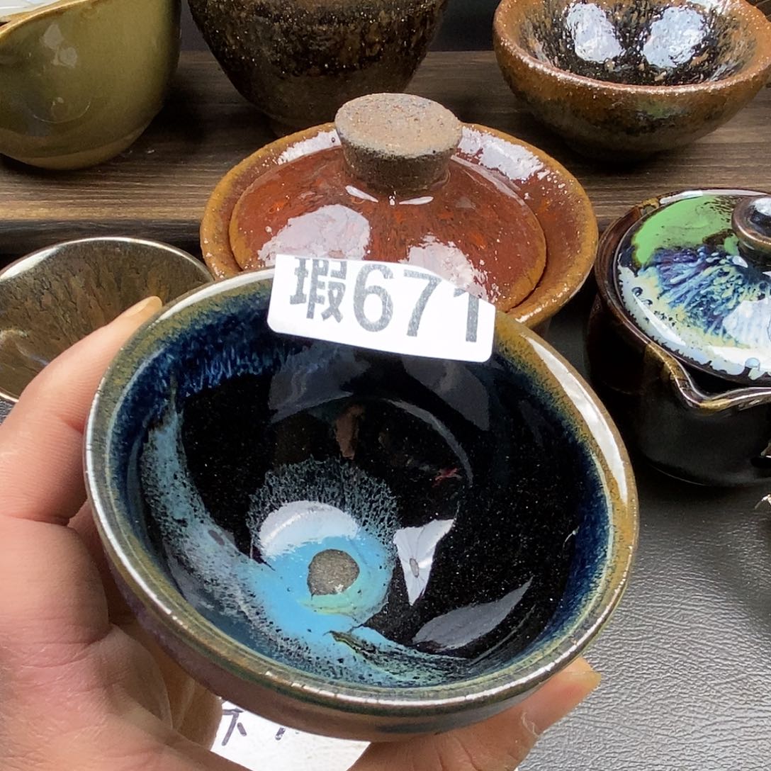 茶盏微瑕建盏主人杯子