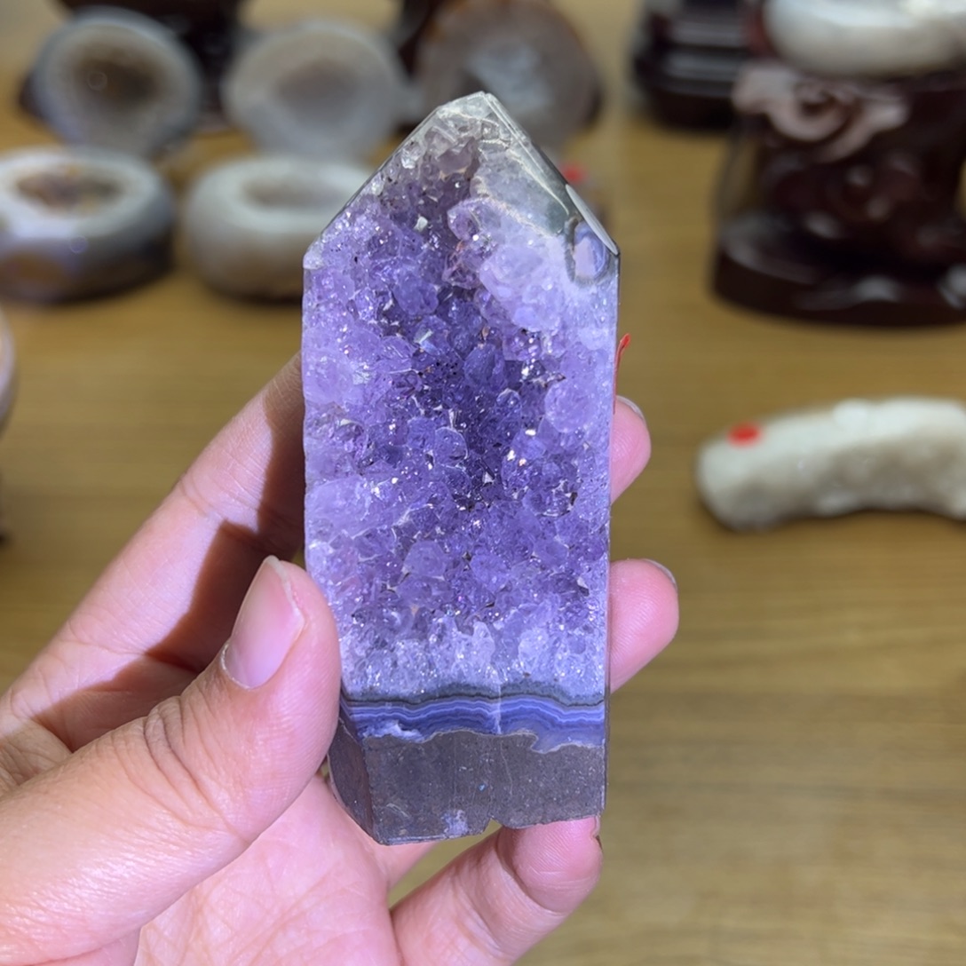 水晶水晶无镶嵌未镶嵌柱子36