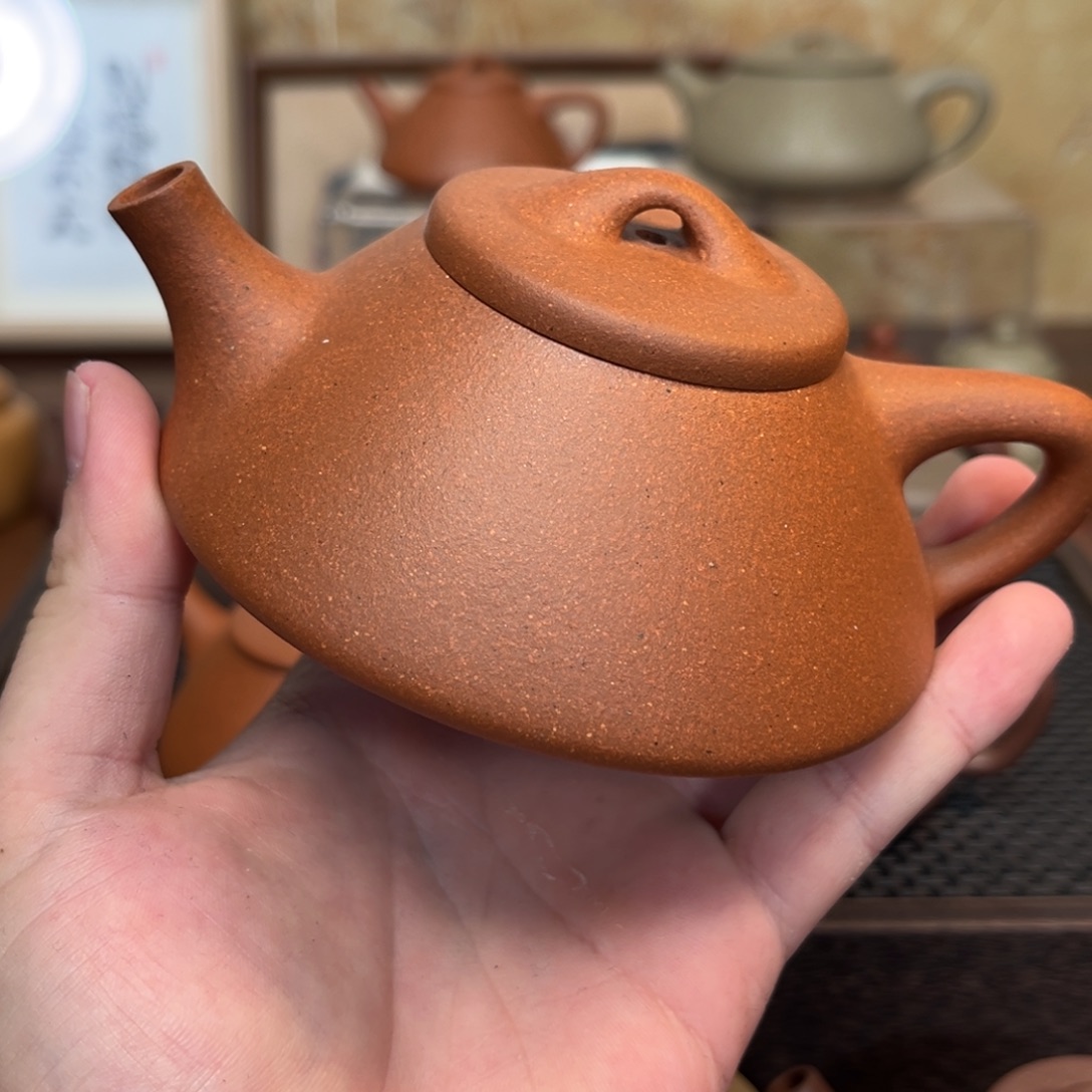 茶壶紫砂宝山降坡红泥