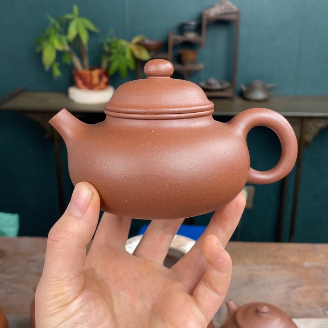 泡***糖茶杯底槽青宜兴紫砂工艺