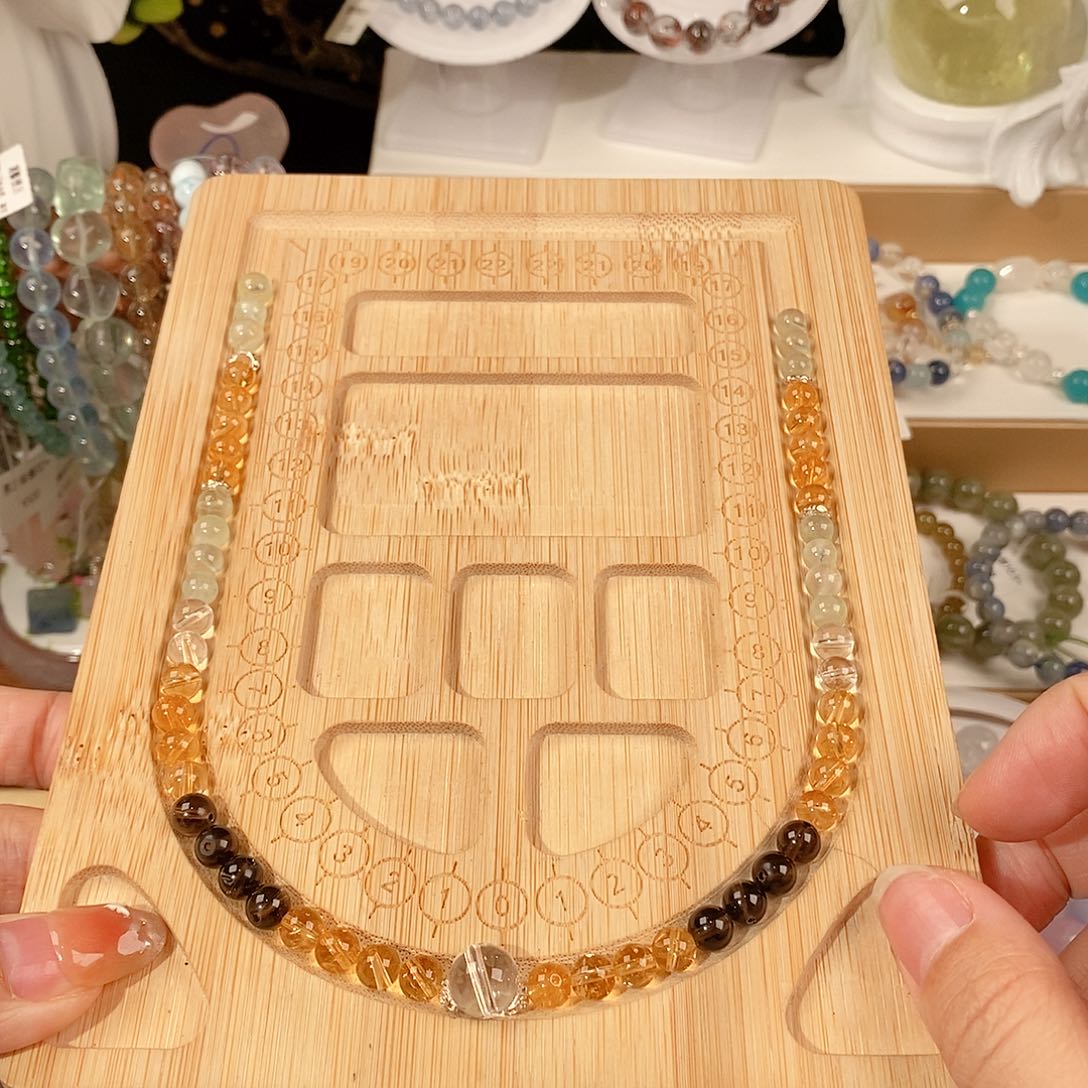 水晶手链未镶嵌李**妹总价254 手围14到15