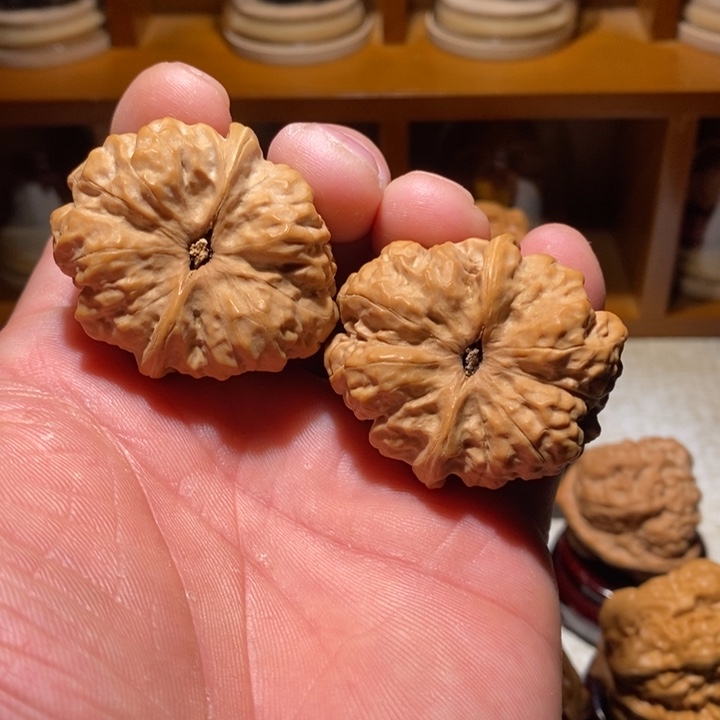 今***星吊坠文玩核桃39尺全品怀柔一代山地蛙