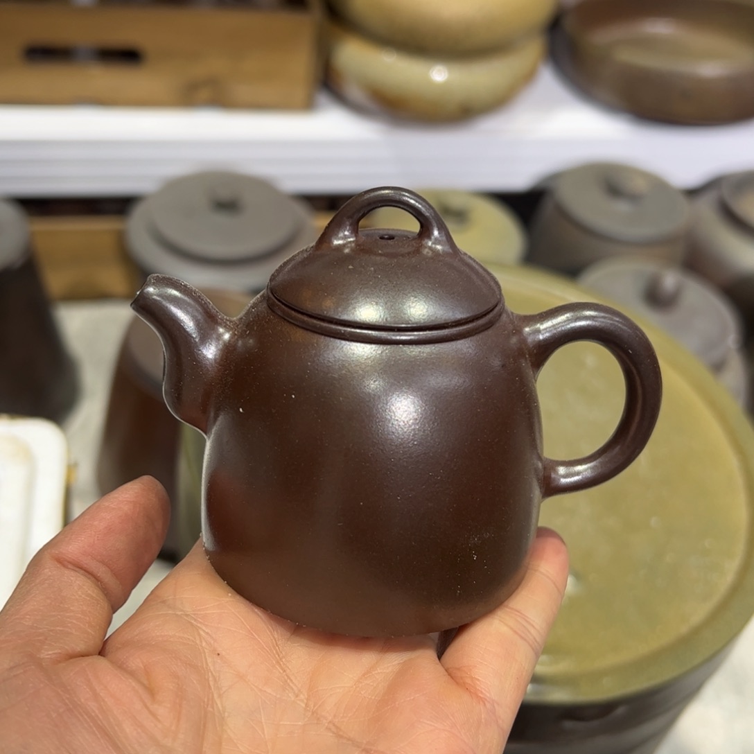 贵台龙窑柴烧茶壶89