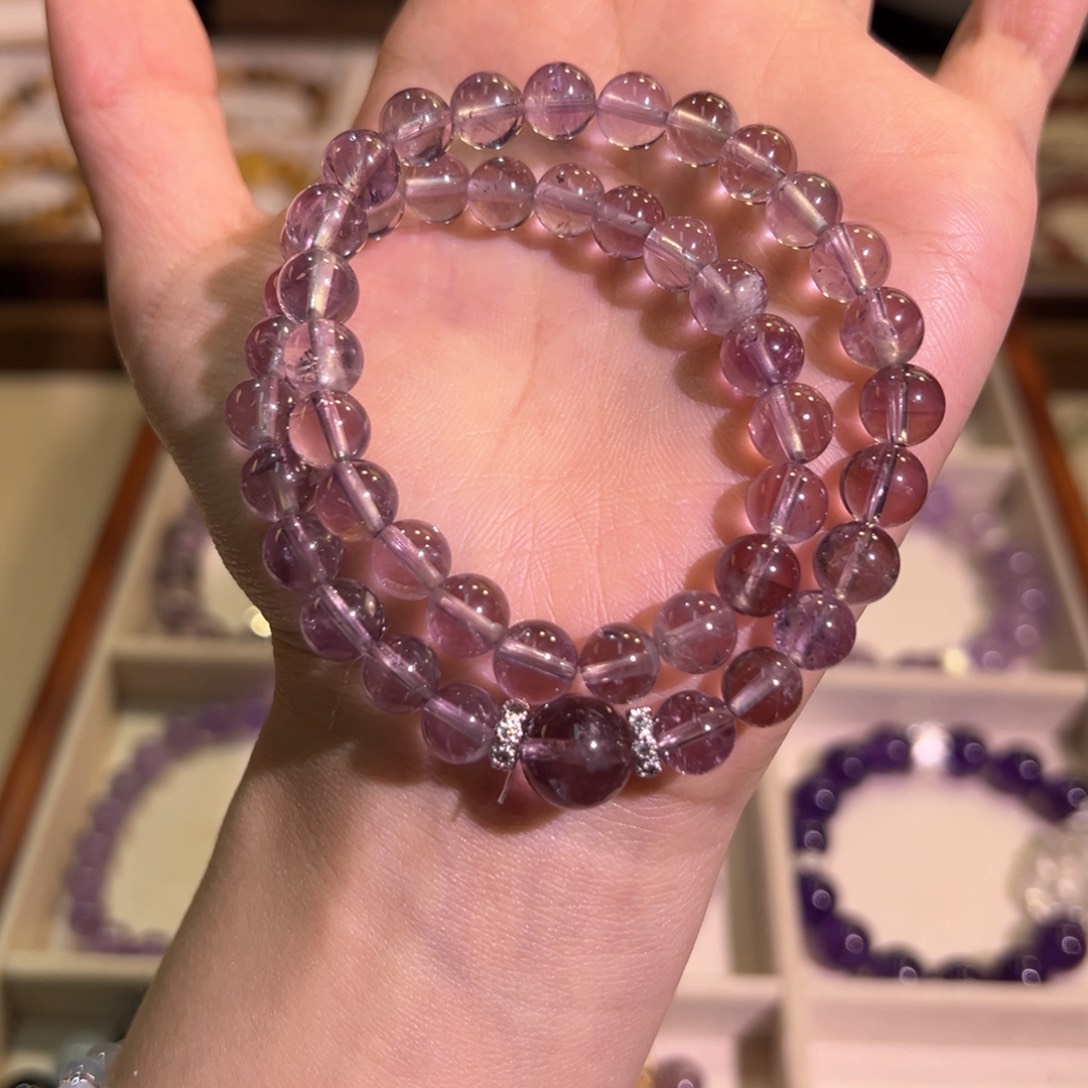 水晶手链未镶嵌紫水晶