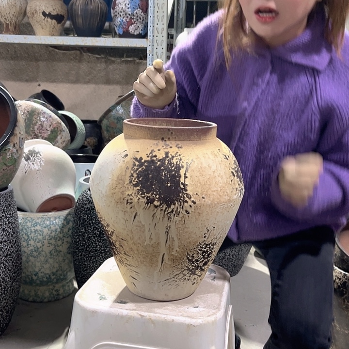 正品口17高32花盆