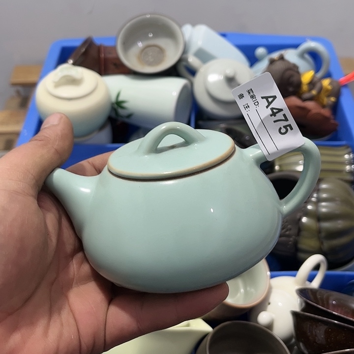 茶具默认微瑕瓷器、茶具、壶、摆件，介意勿拍 