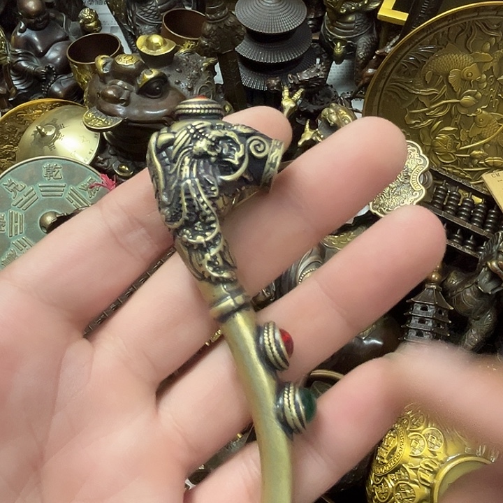 顺顺利利，铜器摆件