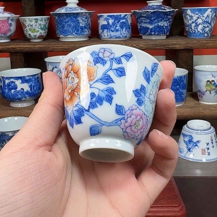 杯现代景德镇陶瓷杯