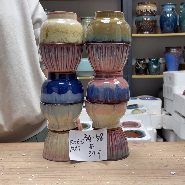 紫砂花盆多肉花盆微瑕58