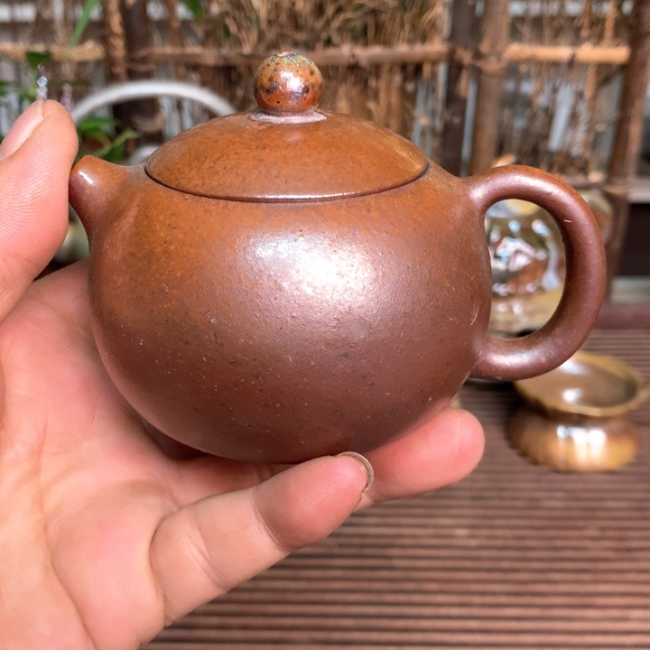 紫砂茶壶纯自然高温裸柴烧