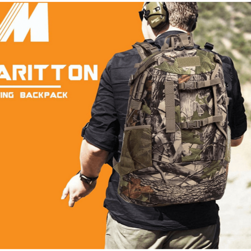 户外神包！北美单40L大容量登山运动骑行徒步双肩包（内置防雨罩）