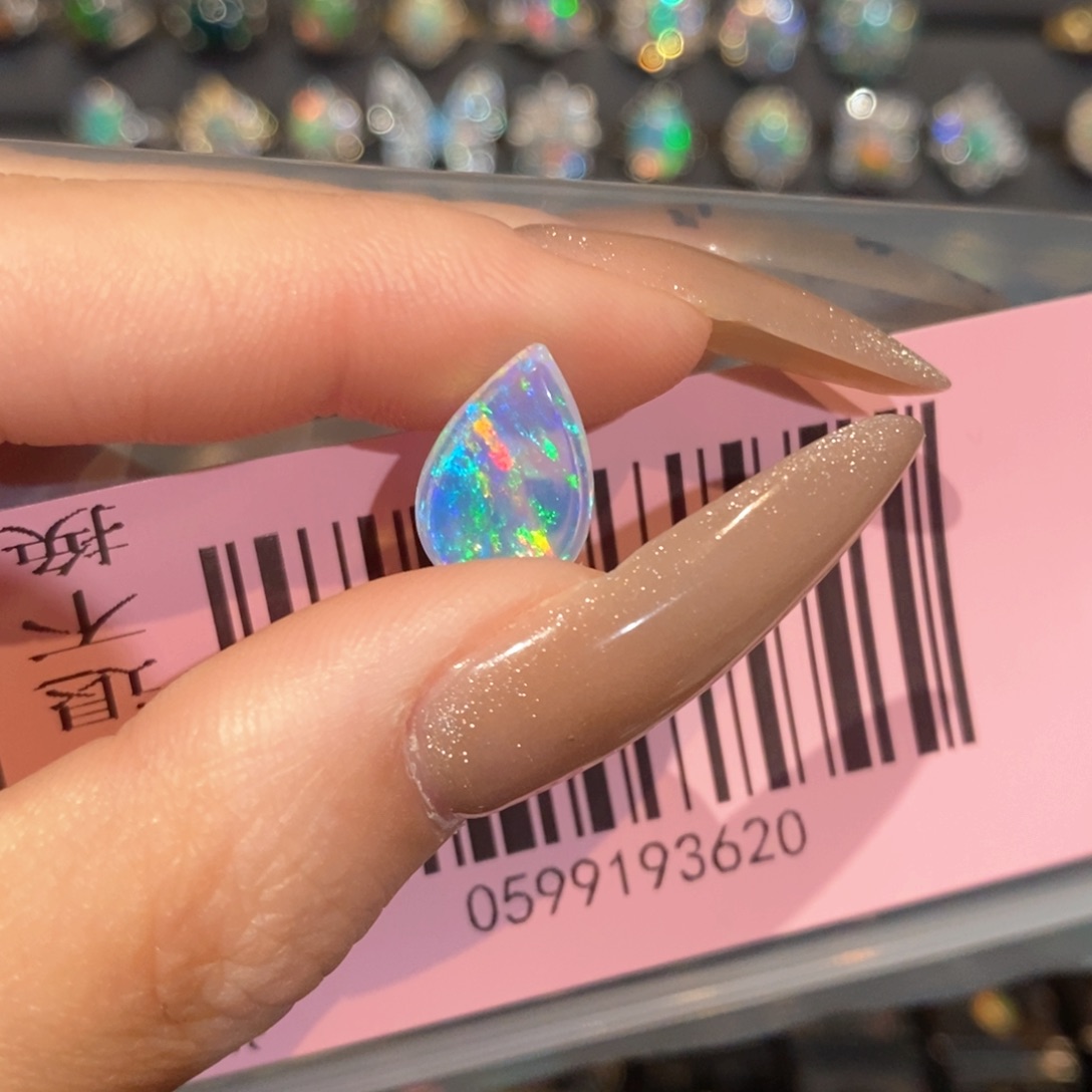 欧泊欧泊戒指银S925镶嵌幕*~